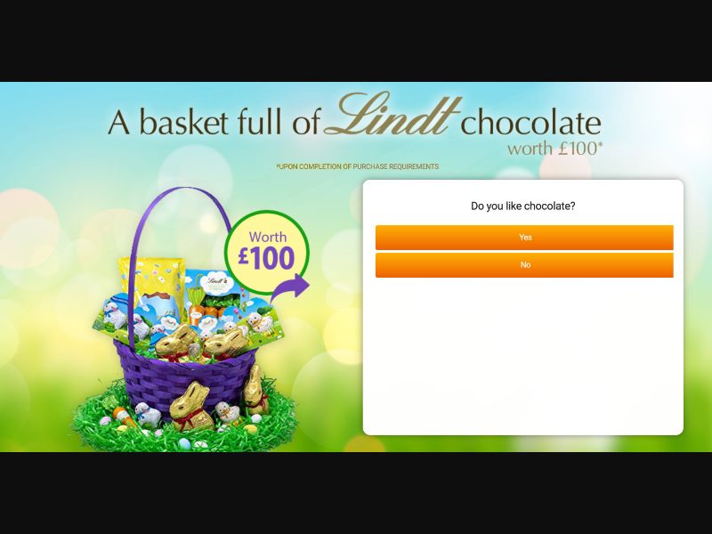 UK - RewardFlux - Lindt Easter (Easter) - (CPL)