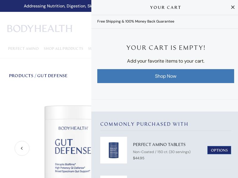 BodyHealth - Gut Defense - CPS | Int'l