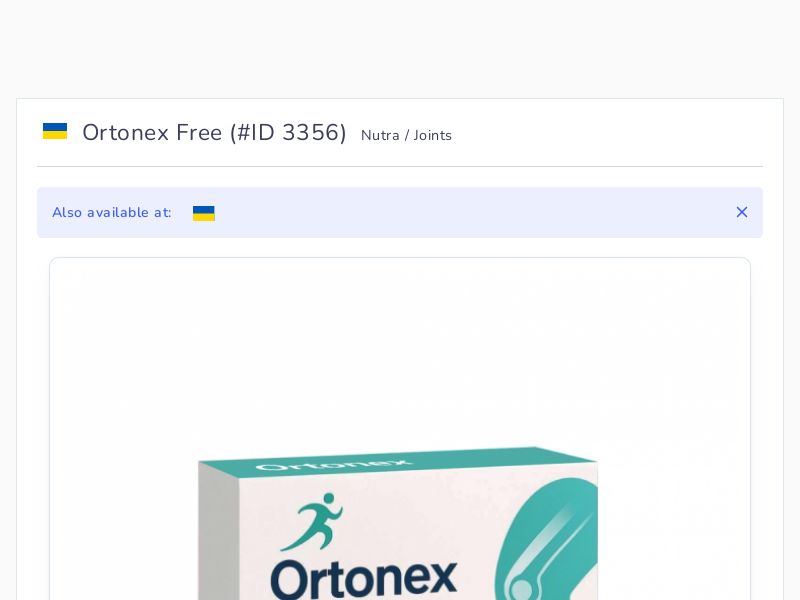 Ortonex Free