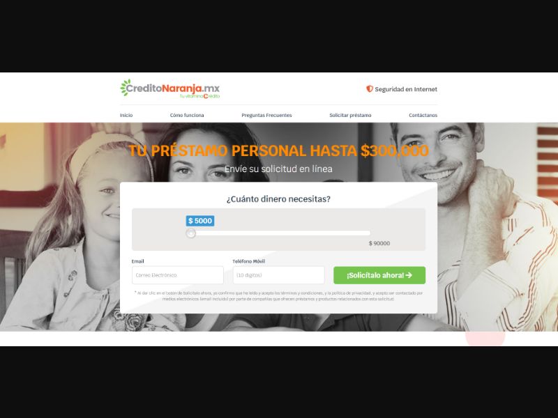 [WEB+MOB] Credito Naranja® /MX CPL [Approval Required]