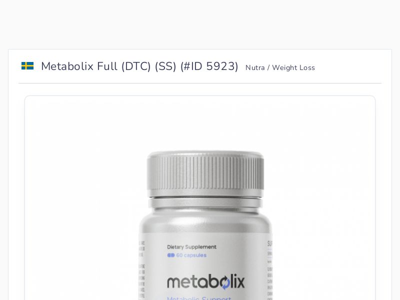 Metabolix Full (DTC) (SS)