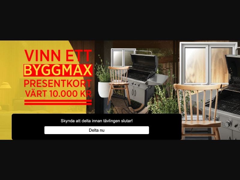 38290 - SE - [WEB+MOB] - Byggmax 10'000 KR Gift Card - CPL SOI