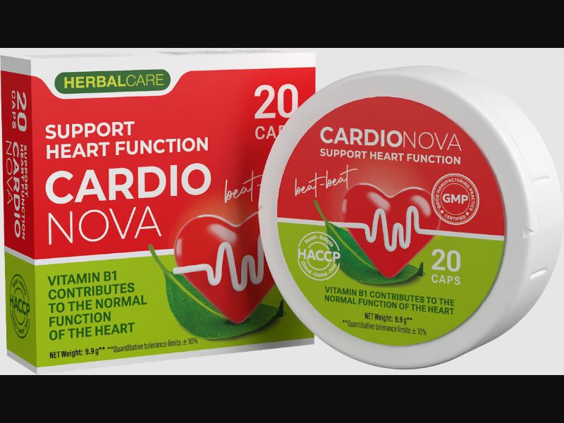 Cardio Nova - Health - CPA - COD - Nutra