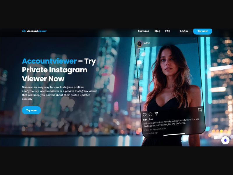 [WEB+MOB] Accountviewer - Private Instagram Viewer /WW CPS