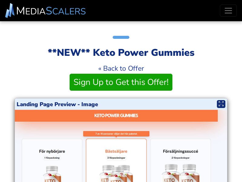 Keto Power Gummies {+DTC, Advertorial, Alt-Landers, Quiz} (Event Tracking) [SE]