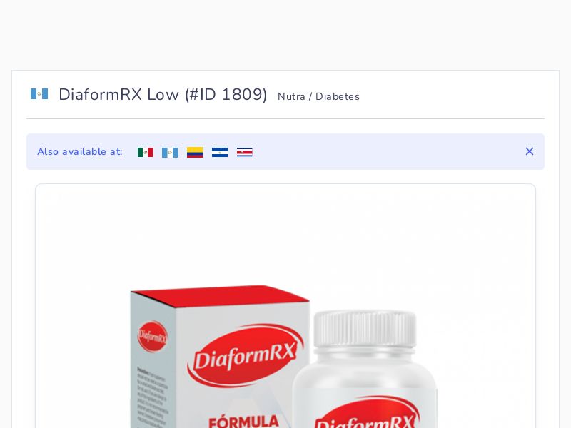 DiaformRX Low