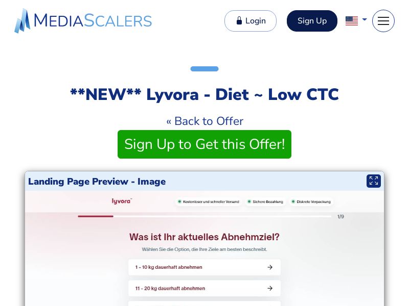 Lyvora - Diet ~ Low CTC {+Quiz, DTC} [DE, AT, CH]