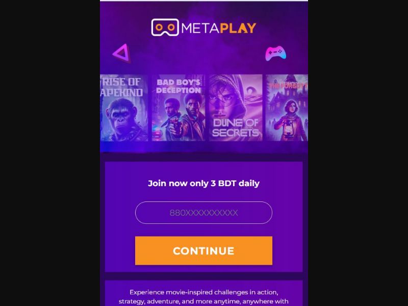 35456 - BD - [MOB] - Metaplay - Grameenphone - PIN 