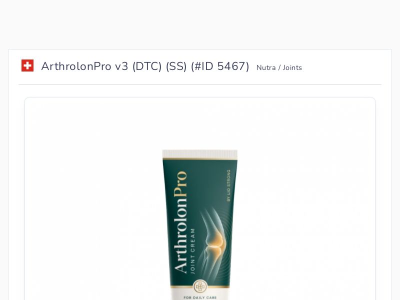 ArthrolonPro v3 (DTC) (SS)