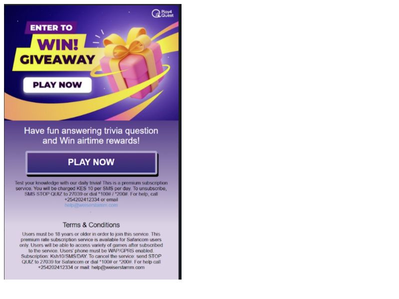 PlayQuest Safaricom