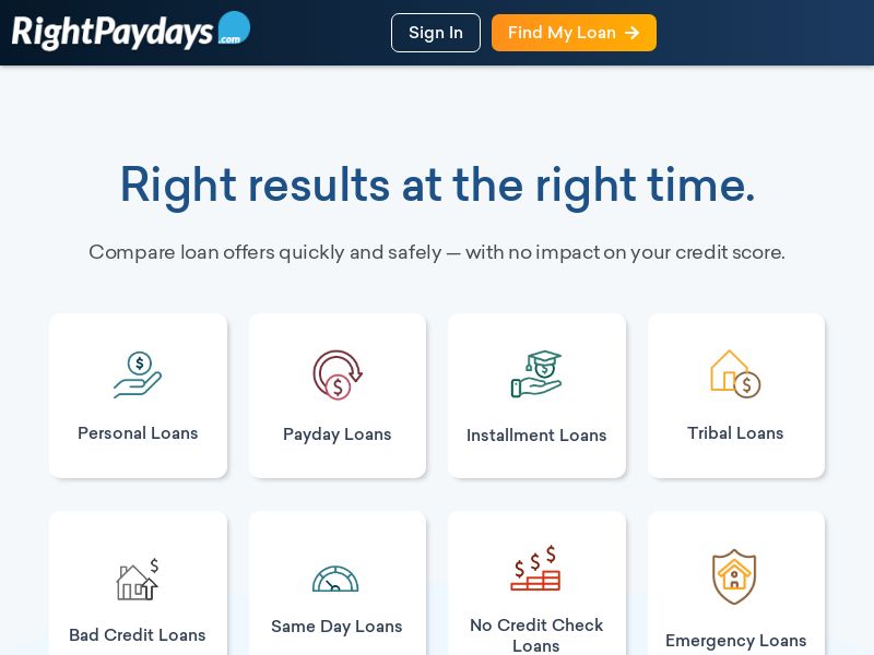 Right Paydays - RevShare | US