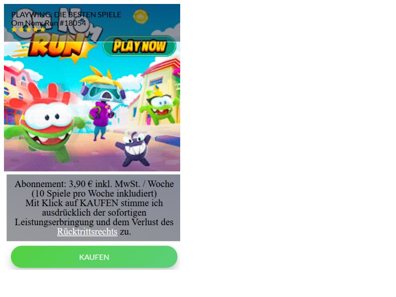 Om Nom: Run A1