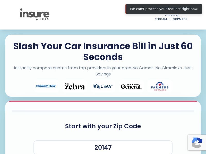 CarInsurance4Less (Medium Form) - Social Only