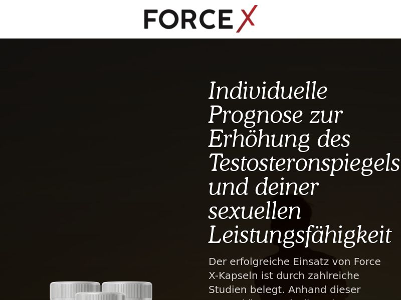 Force X ME - DTC [DE,AT] (Banner,Native,Social,Search,SEO,Brand Bidding) - CPA