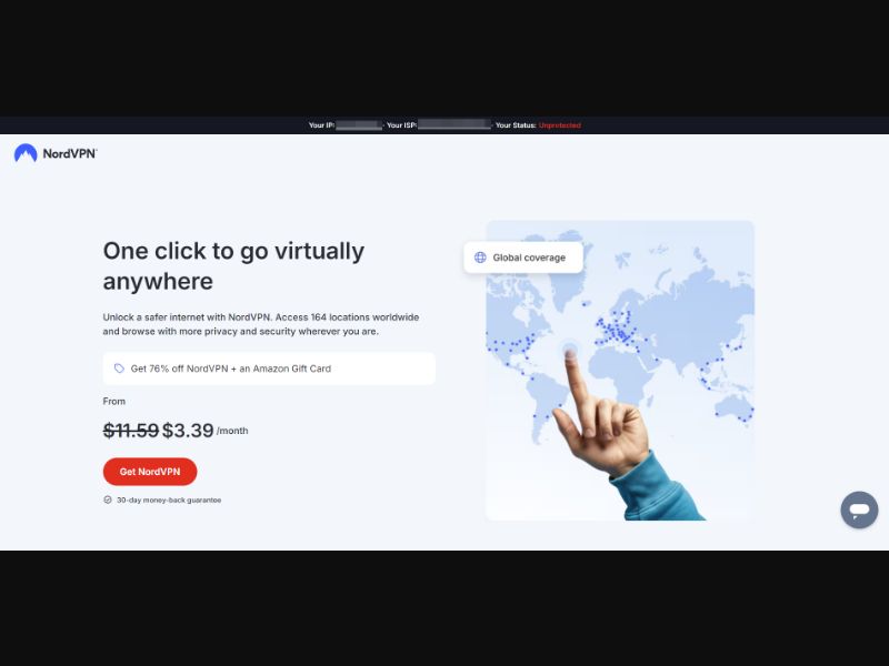 [WEB+MOB] NordVPN – Special Deal up to 77% off /International CPS RevShare 32%