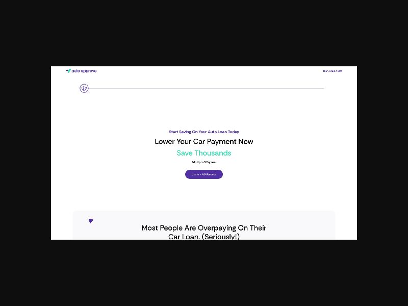 Auto Approve - Auto Refi - CPL (US)