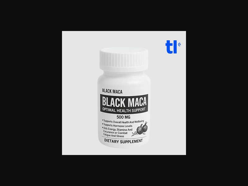 Black Maca - cod - cpa - nutra - potency
