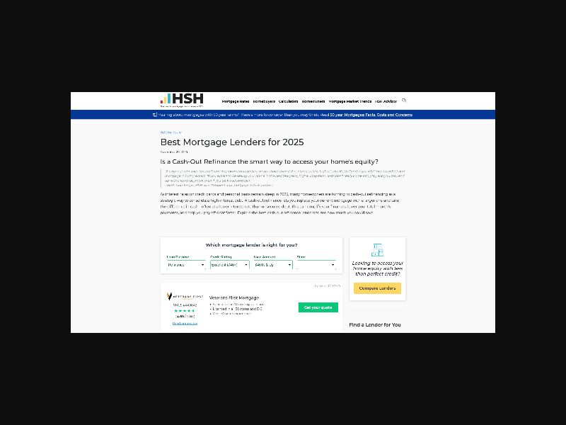 eMortgage.com - Online Mortgage Quotes - RevShare (US)