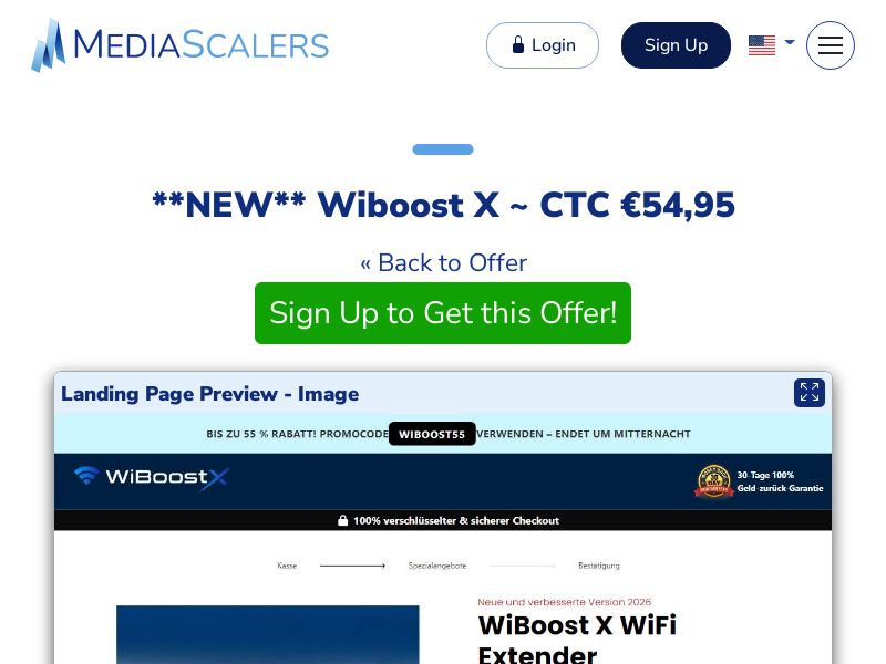 Wiboost X ~ CTC €54,95 (Event Tracking) [DE, AT]