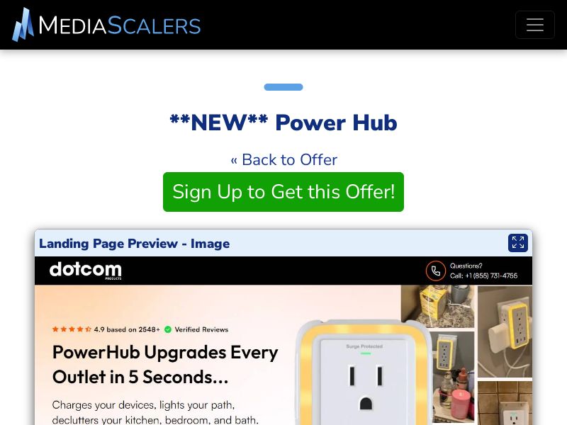 Power Hub {+DTC, Advertorial, Alt-Landers} [US, CA, AU, UK]