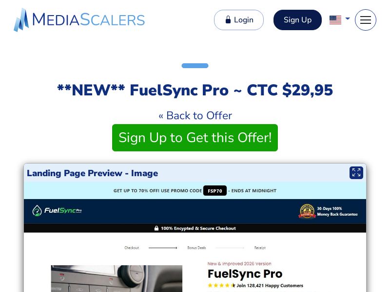 FuelSync Pro ~ CTC $29,95 {+DTC, Alt-Landers} (Event Tracking) [US]