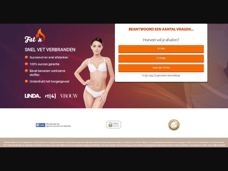 NL - Quiztionnaire - Fat X - (CPL)