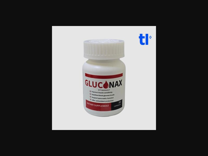 Gluconax 30 caps (low price) - diabetes - CPA - COD - nutra