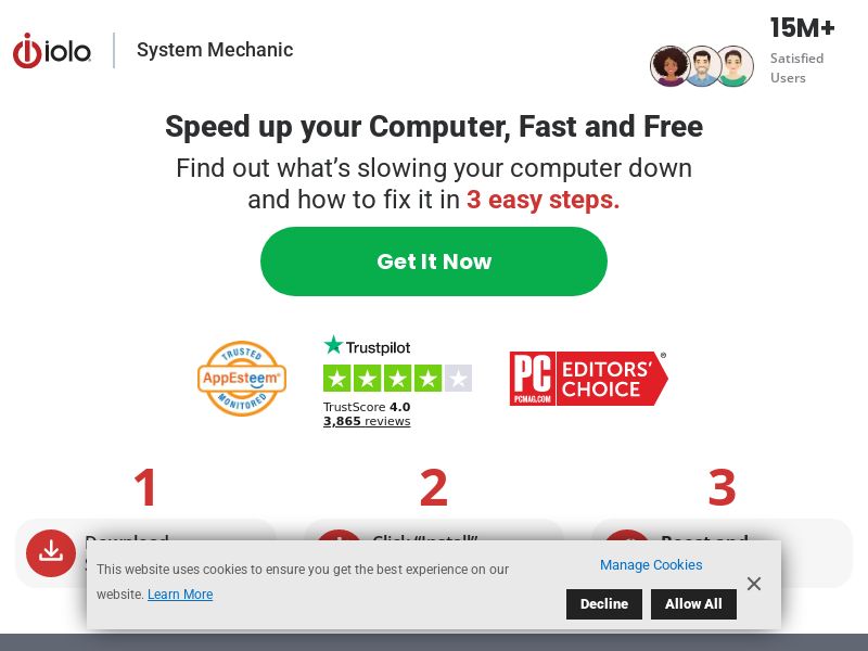 Iolo.com System Mechanic Utility CPA - Worldwide