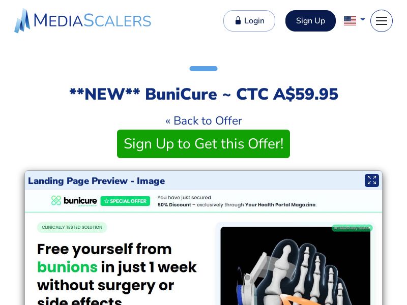 BuniCure ~ CTC A$59.95 {+Alt-Landers} (Event Tracking) [AU]
