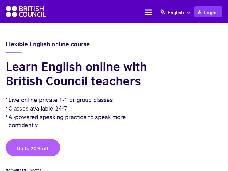 [WEB+MOB] British Council /International - CPS up to 28.80% *Approval Required*