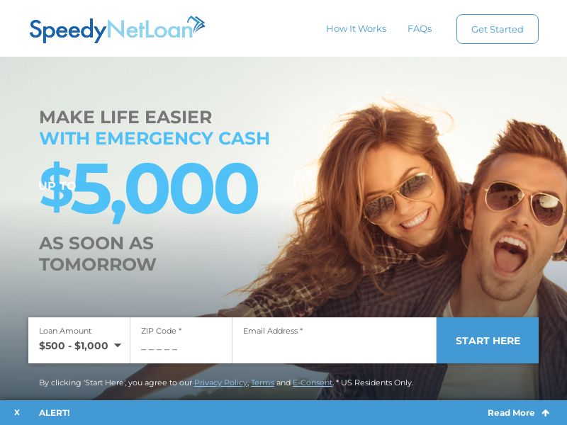 SpeedyNetLoan | Get Emergency Cash | CA US