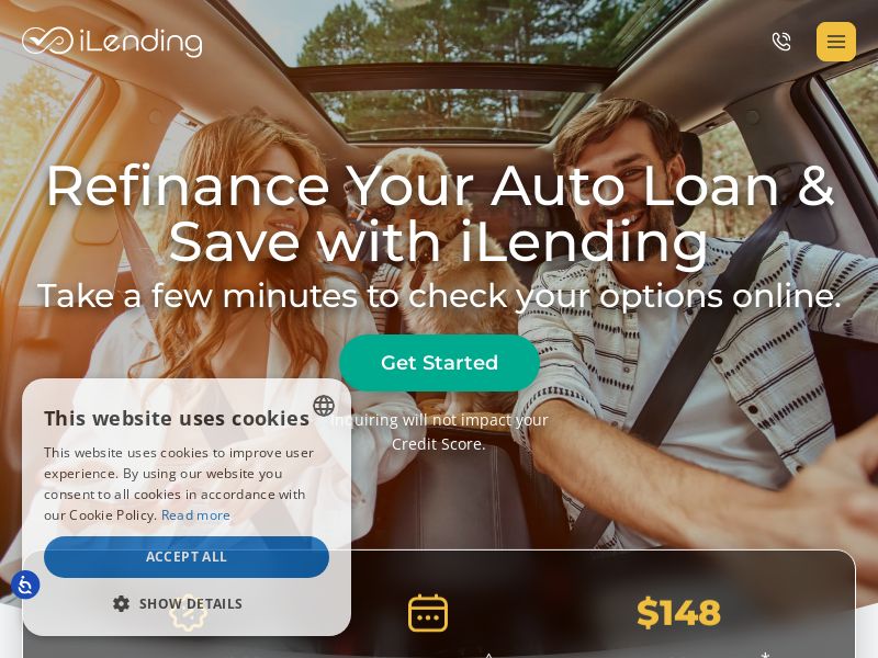 iLending Auto Loan Refinance - US - CPL - Social, Content, Paid Search (Pre-approval Required)