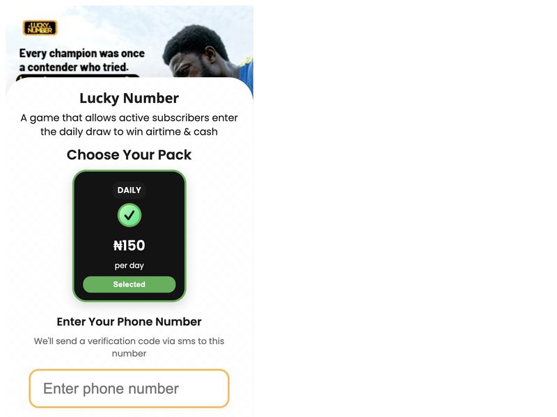 Luckynumber MTN