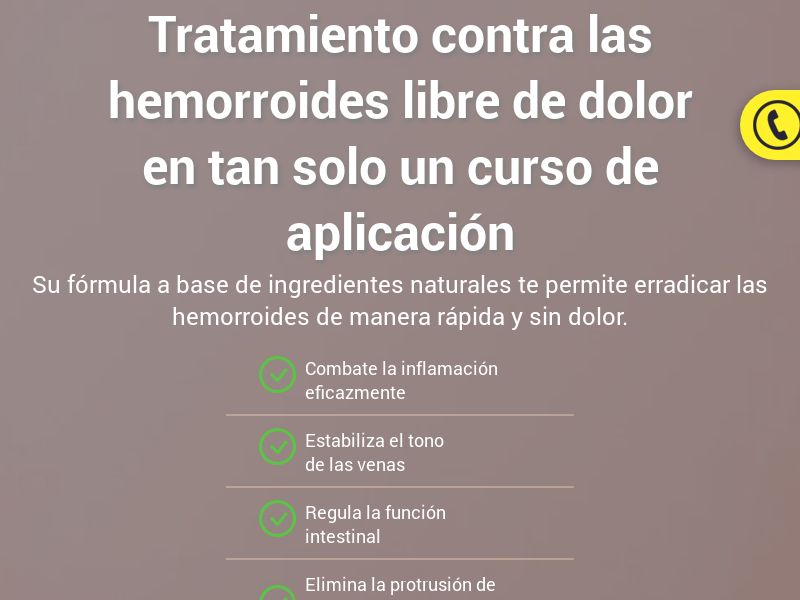 Relifix 590 MXN - HEMORRHOIDS TREATMENT