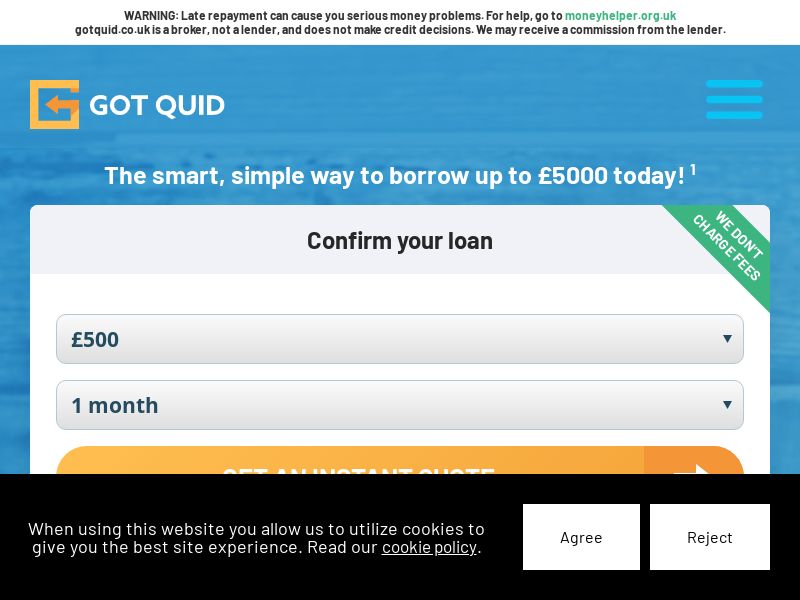 GotQuid - Personal Loans - Revshare (UK)