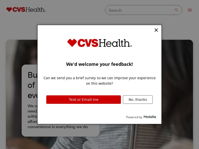 CVSHealth.com CPS Ecommerce - United States