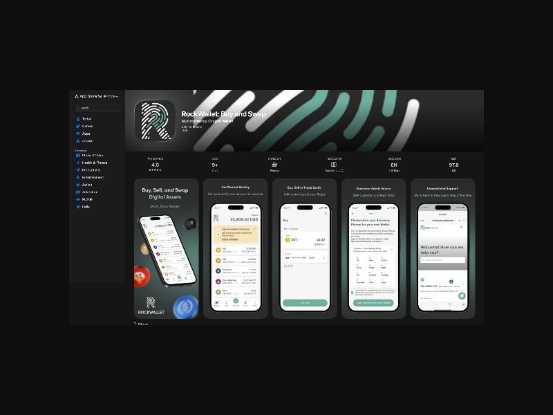 RockWallet - Buy, Sell, Swap Crypto - Mobile Only - CPS (US)