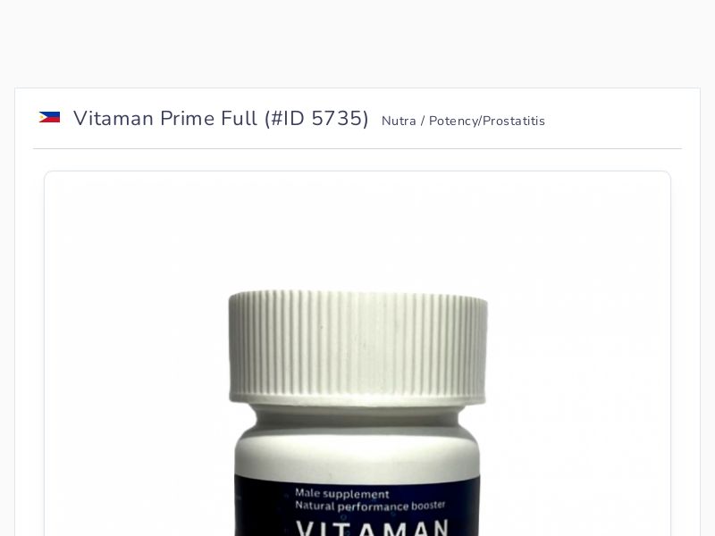 Vitaman Prime Full