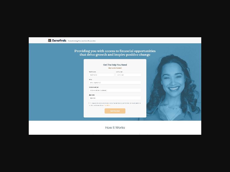 Benefinds - Resources and Benefits - Form Submit (US)