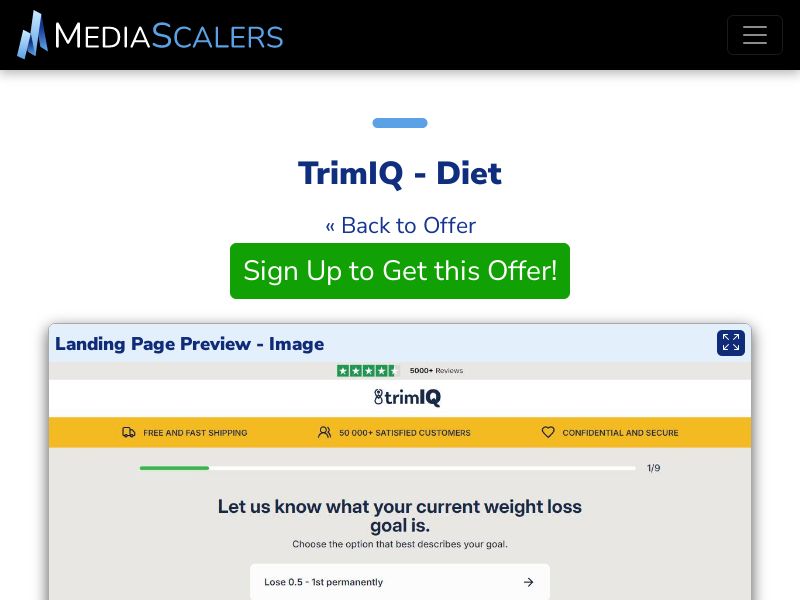 TrimIQ - Diet {+DTC, Quiz} [IE]