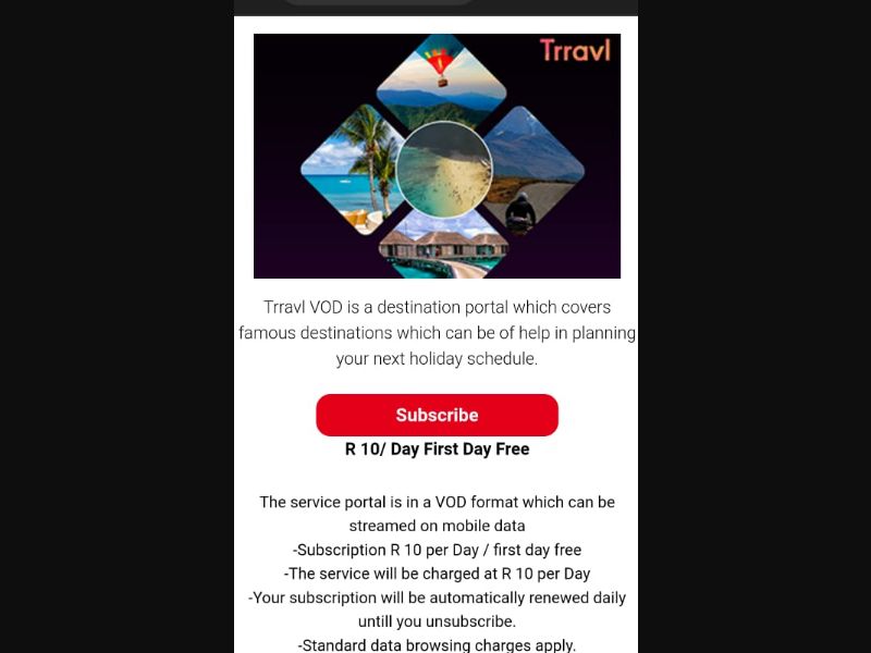 [MOB] OW - Trravl /ZA [Vodacom] - 2 click