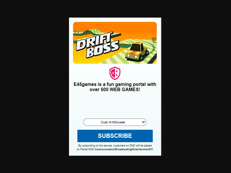 [MOB] 500 WEB Games /NG [Airtel] 2 Click