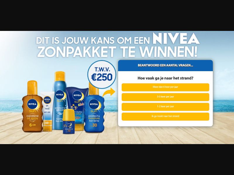 NL - Quiztionnaire - Nivea - (CPL)