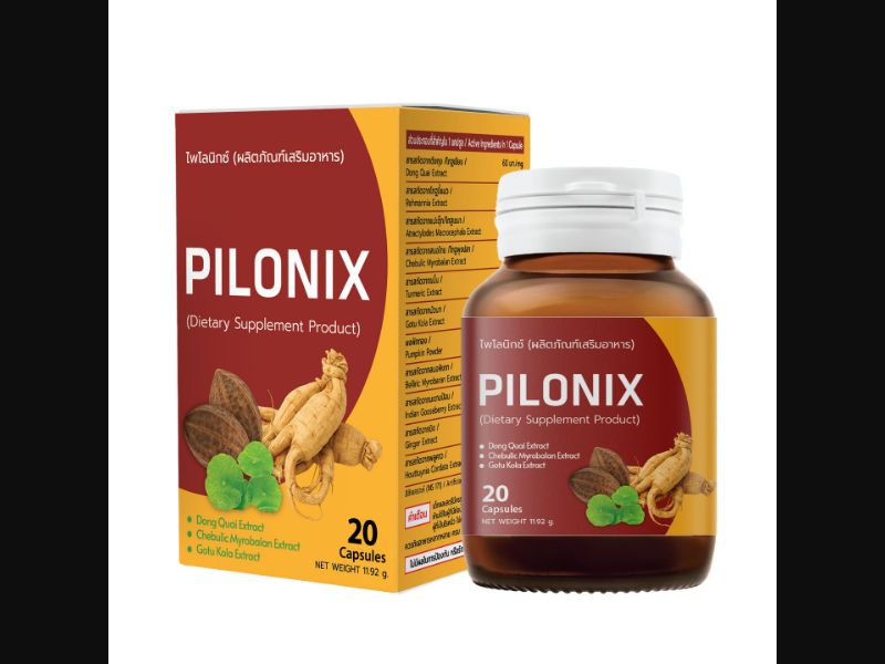 Pilonix - capsules for hemorrhoids