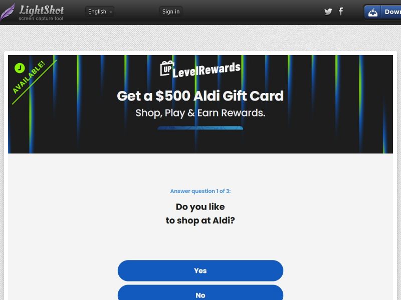 Rewards US - Aldi $500 - CPL | US