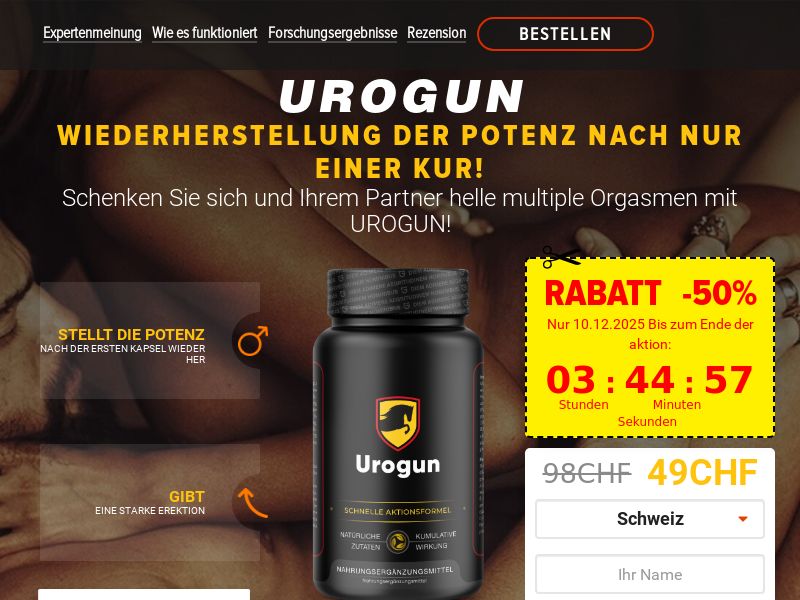 Urogun CH EU - POTENCY TREATMENT PRODUCT