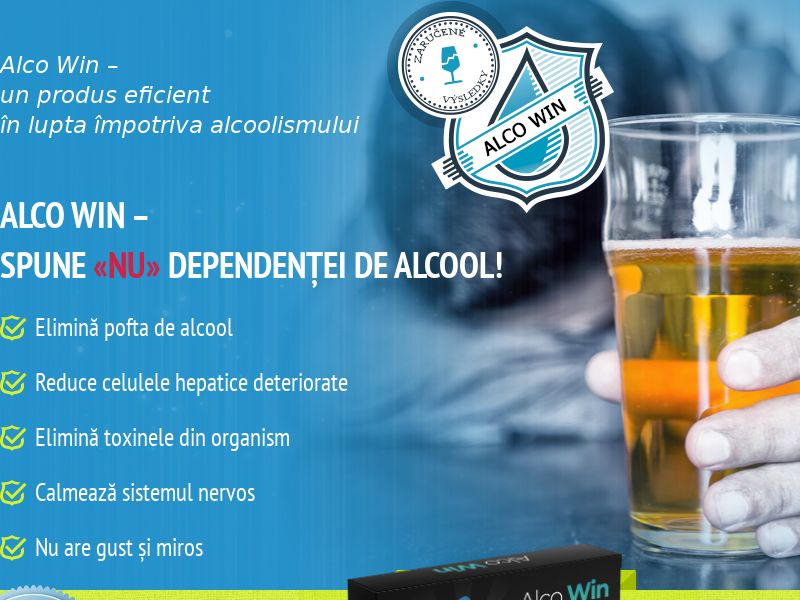 Alco Win 149 ron - ALCOHOLISM TREATMENT PRODUCT HOLD
