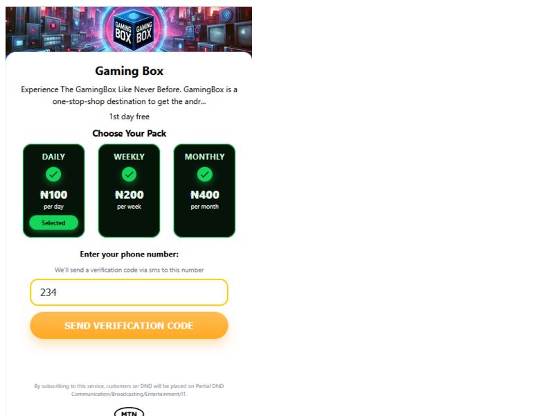 Gaming Box MTN
