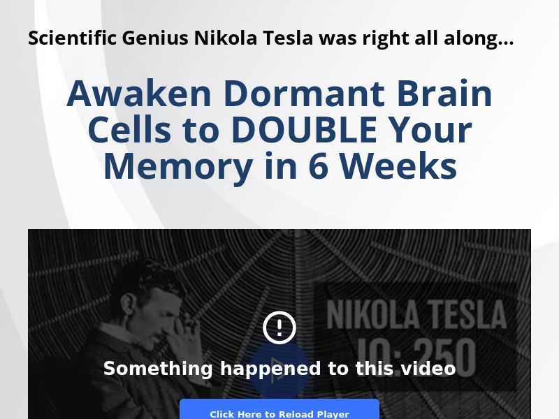 Focus IQ "Tesla" (VSL) (CPA)