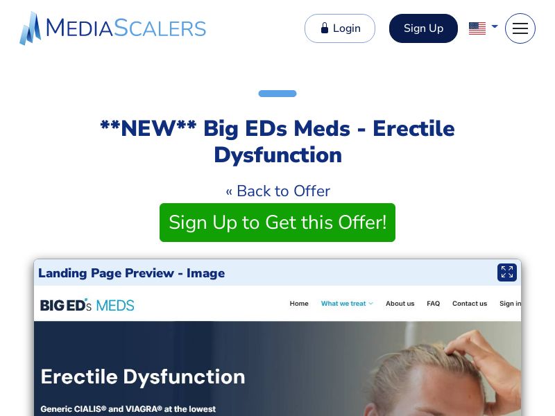 Big EDs Meds - Erectile Dysfunction (Event Tracking) [US]